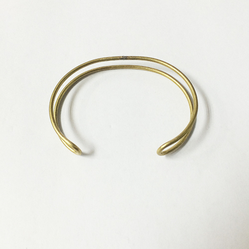 Brass bracelet jewelry supplies making nickel free