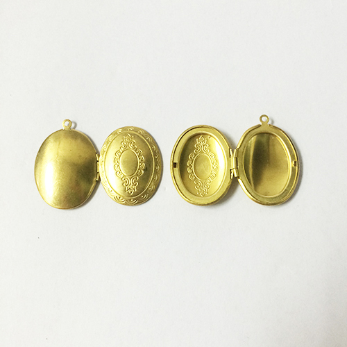 Brass photo frame pendant classic jewelry wholesale