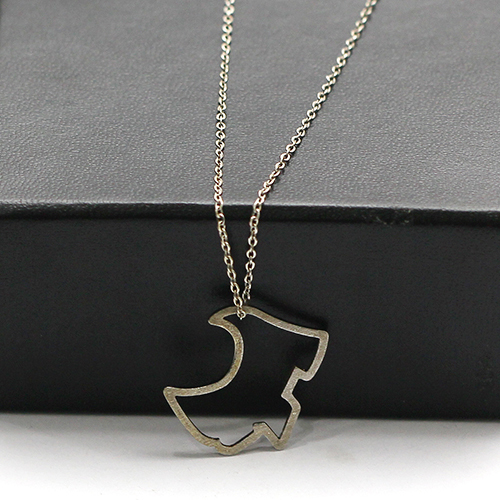 925 Sterling silver pendant necklace jewelry delicate gift for girlfriend wholesale