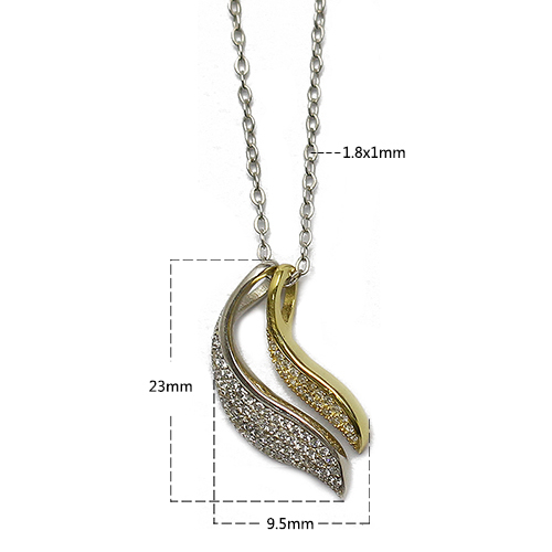 925 Sterling silver chain zircon charm bracelet ladies accessories jewelry nickel free