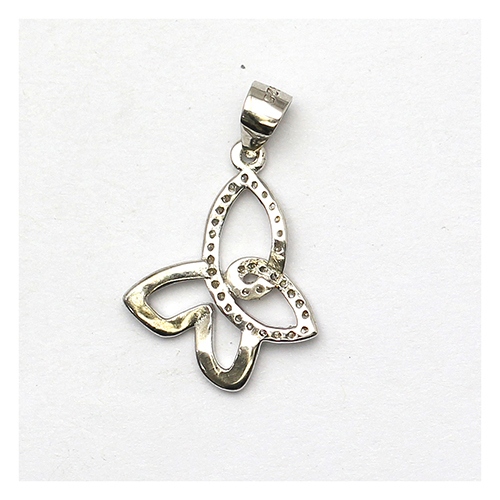 925 Sterling silver zircon charm pendant women christmas necklace pendant gift