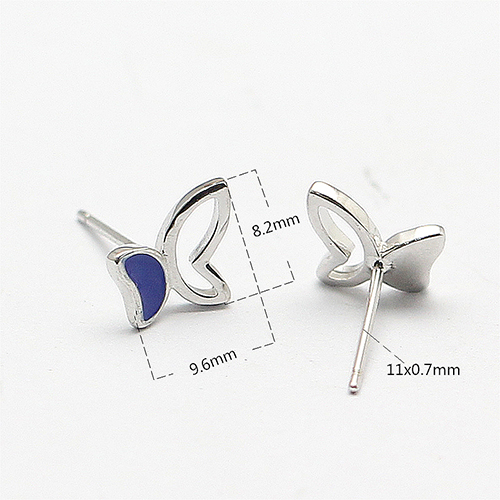 925 Sterling Silver Stud Earring Little Girl Jewelry Child Stud Earrings New Design