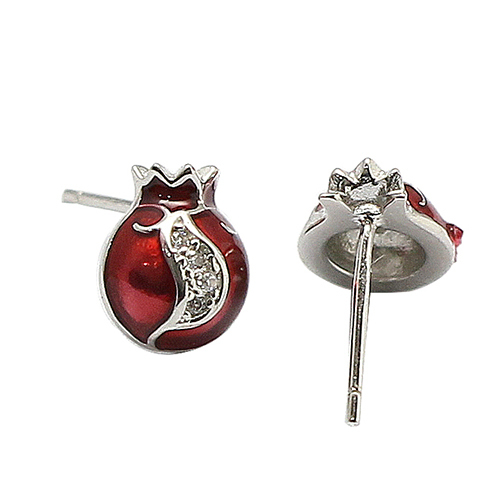 925 Sterling Silver Children's Fine Jewelry Earrings Personalized Girls Gifts