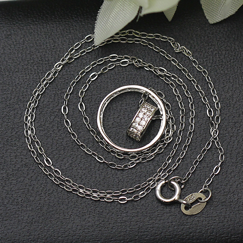 925 Sterling silver necklace unique gifts chain delicate jewelry nickel free fashion