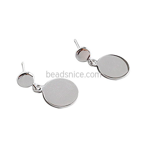 Sterling silver earring stud unique gifts jewelry wholesale nickel free