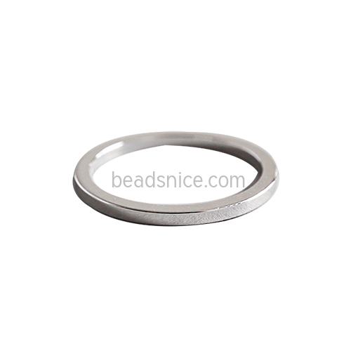 925 Silver Jump rings Closed for Design Fashion Jewelry setting