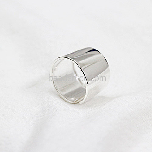Sterling silver Ring Extra Wide Band Super Jewelry accessories Wholesale