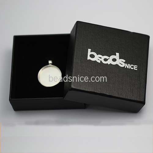 Custom box logo delicate jewelry diy jewelry accessories charms