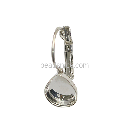 Jewelry hook brass nickel free lead safe