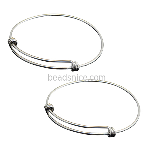 Stainless steel bracelet simple and fashionable jewelry making findings