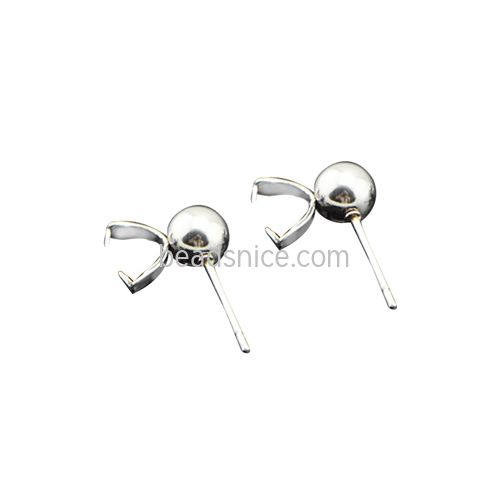 Stainless steel earings jewelry wholesale accessories diy custom