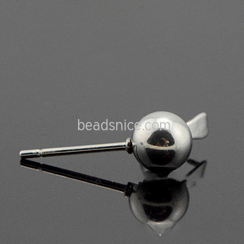 Stainless steel earings jewelry wholesale accessories diy custom