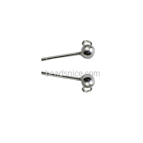 925 Sterling silver Stud earring Jewelry accessories