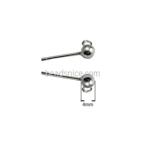925 Sterling silver Stud earring Jewelry accessories
