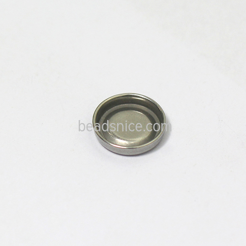 Stainless steel bezel cups jewelry accessories