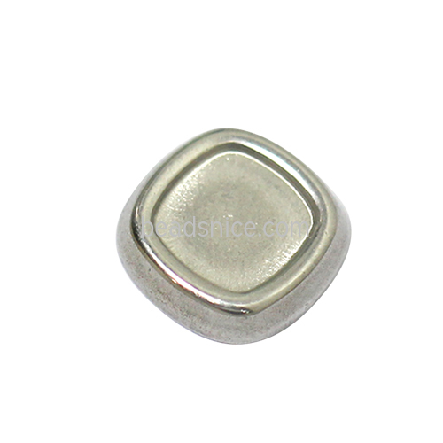Cabochon mountings stainless steel findings wholesale