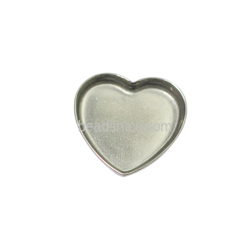 Stainless steel jewelry blanks