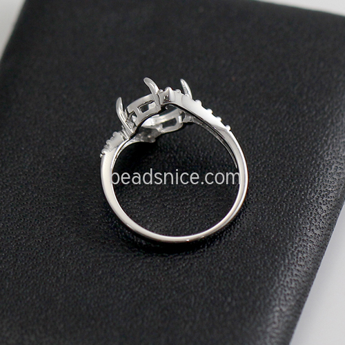 Sterling Silver ring mountings