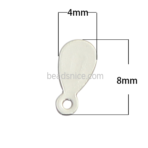 925 Stelling silver Stamp charm Wholesale Jewelry parts