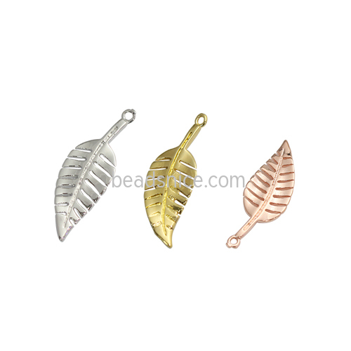 Tree pendant,brass,lead-safe,nickel-free,leaf,