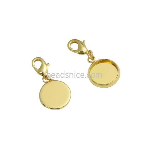 Jewelry pendant blanks,nickel free,lead safe,