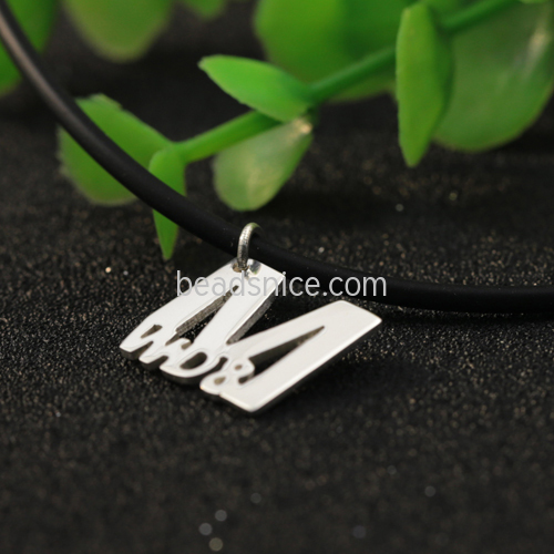 925 Silver Necklace Custom DIY Private Customized Name Personality Necklace Wholesale