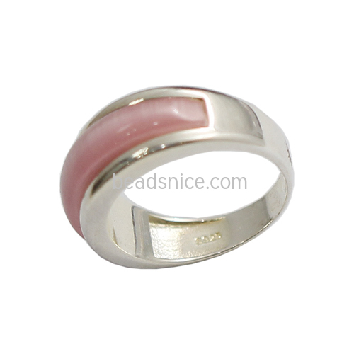 925 Sterling Silver Ring Settings