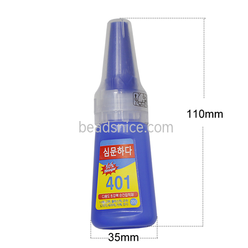 Super Glue, 120x35x25mm, 401, Length:16 Inch,