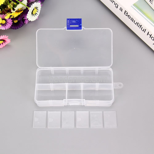 Cheap Wholesale Jewelry Transparent Clear Plastic Storage Packaging Box