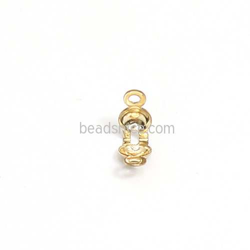Gold filled Bead Tips