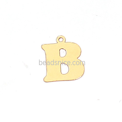 Gold Filled Letter Pendant Charm Gold Filled Letter Pendant Charm