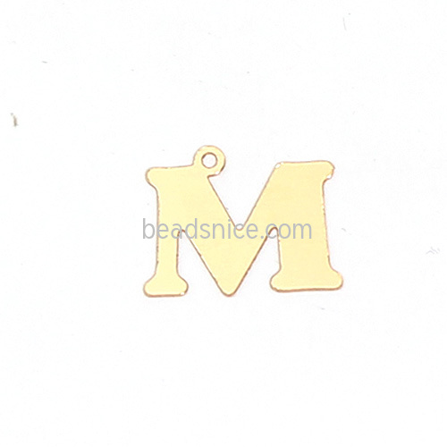 Gold Filled Letter Pendant Charm Gold Filled Letter Pendant Charm