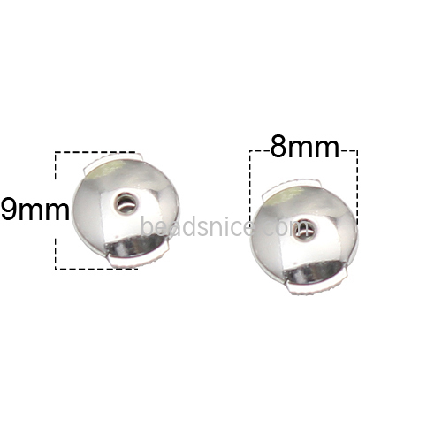 925 Sterling silver ear nuts customize high quality