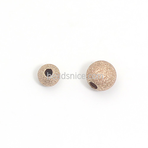 Gold Filled Stardust Round Beads