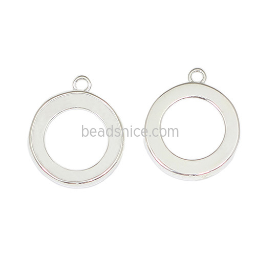 Open bezel pendant blanks,lead-safe,nickel-free