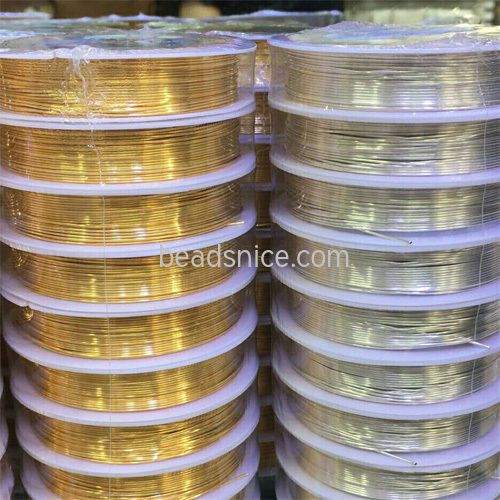 14K gold plated brass wire hot sale high quality brass wire wholesale
