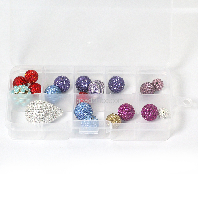 Cheap Wholesale Jewelry Transparent Clear Plastic Storage Packaging Box