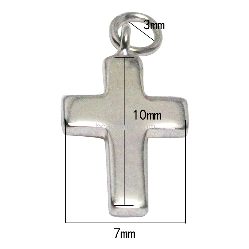 Sterling Silver Cross Pendant with attractive personality and exquisite gift making