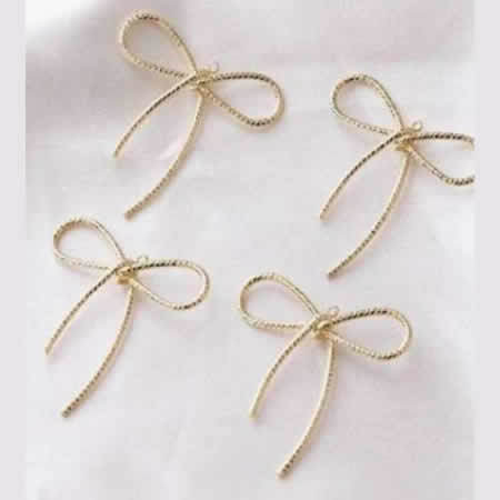 Brass Bow-knot Pendant