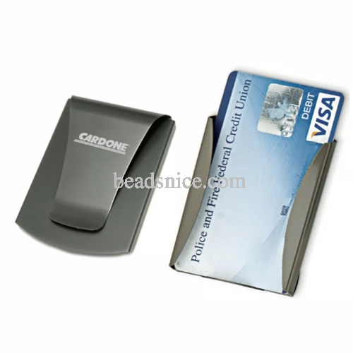 Stainless Steel Card Holder Clip Wallet