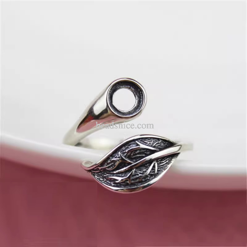 Sterling Silver Ring Findings Setting