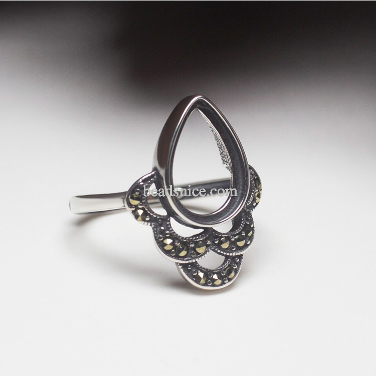 Sterling Silver Ring Base