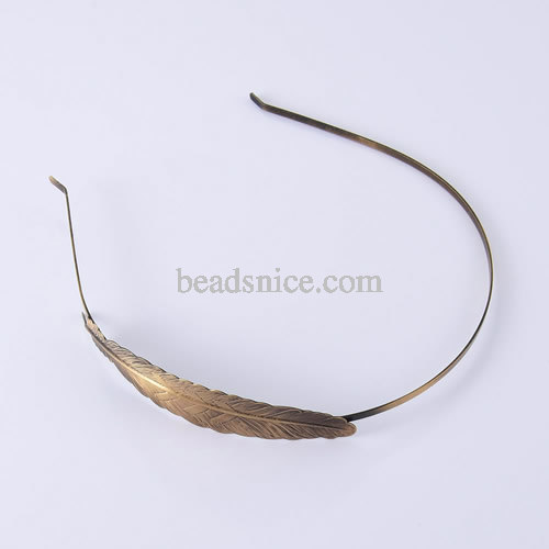 Hairpins Brass,flower 102X23mm,wide 3mm,