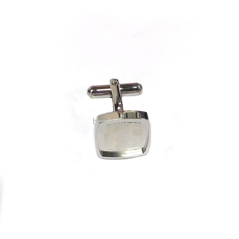 Stainless Steel Cufflink Base Stainless Steel Cufflink Base