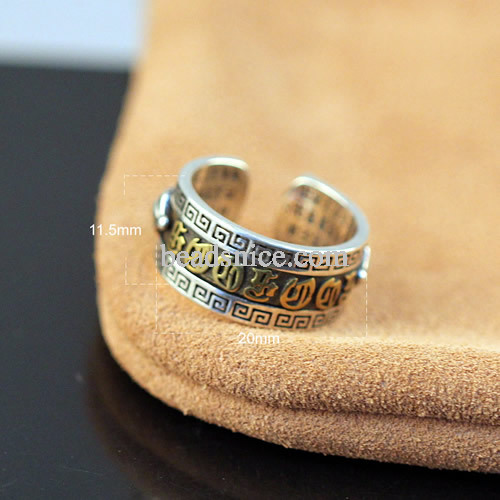 925 Sterling Thai Silver Finger Ring 925 Sterling Thai Silver Finger Ring