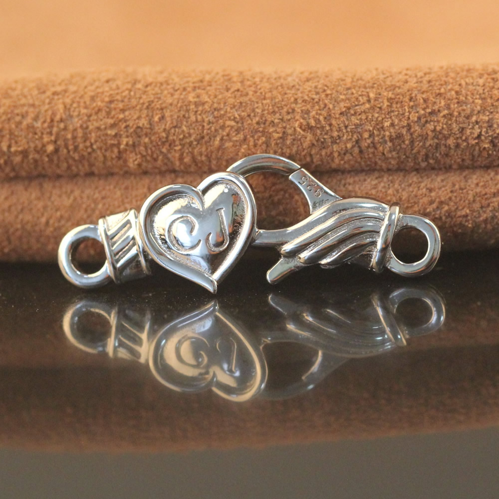 Sterling Silver Hook and Eye Clasp Sterling Silver Hook and Eye Clasp