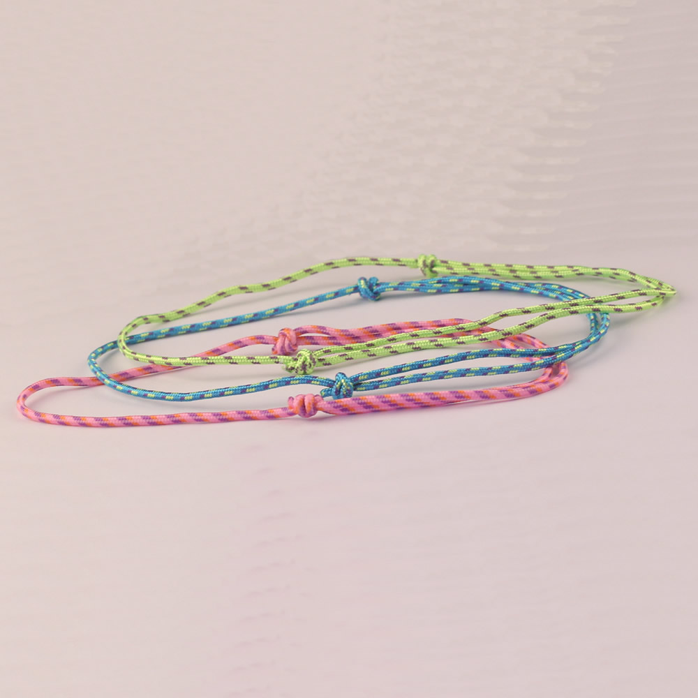 Parachute cord adjustable necklace Parachute cord adjustable necklace