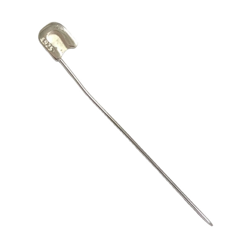 Sterling Silver Safety Pin Brooch 9.5*85.5mm Sterling Silver Safety Pin Brooch 9.5*85.5mm