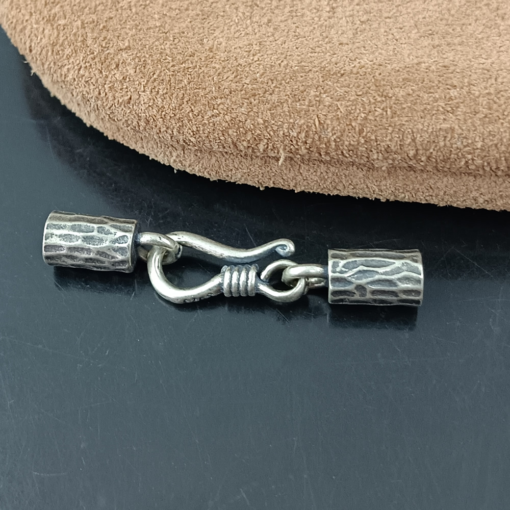 925 Sterling Silver Leather Necklace Cord Clasp Lab Tested Authentic DDP In Stock Online Anti Tarnish DIY Choker Jewelry Finding 925 Sterling Silver Leather Necklace Cord Clasp Lab Tested Authentic DDP In Stock Online Anti Tarnish DIY Choker Jewelry Finding