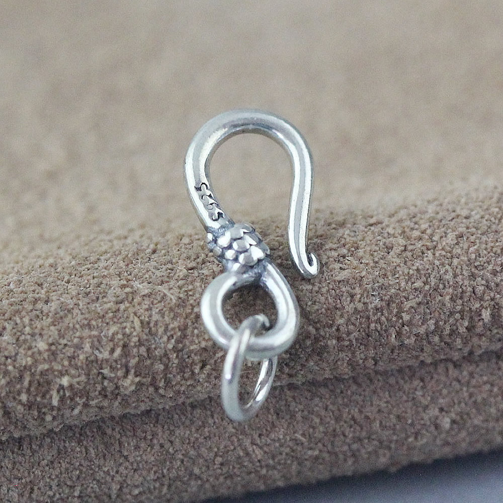 925 Sterling Silver Smooth S Hook Clasp Lab Tested Authentic DDP In Stock Online Anti Tarnish DIY Bracelet Jewelry Findings 925 Sterling Silver Smooth S Hook Clasp Lab Tested Authentic DDP In Stock Online Anti Tarnish DIY Bracelet Jewelry Findings